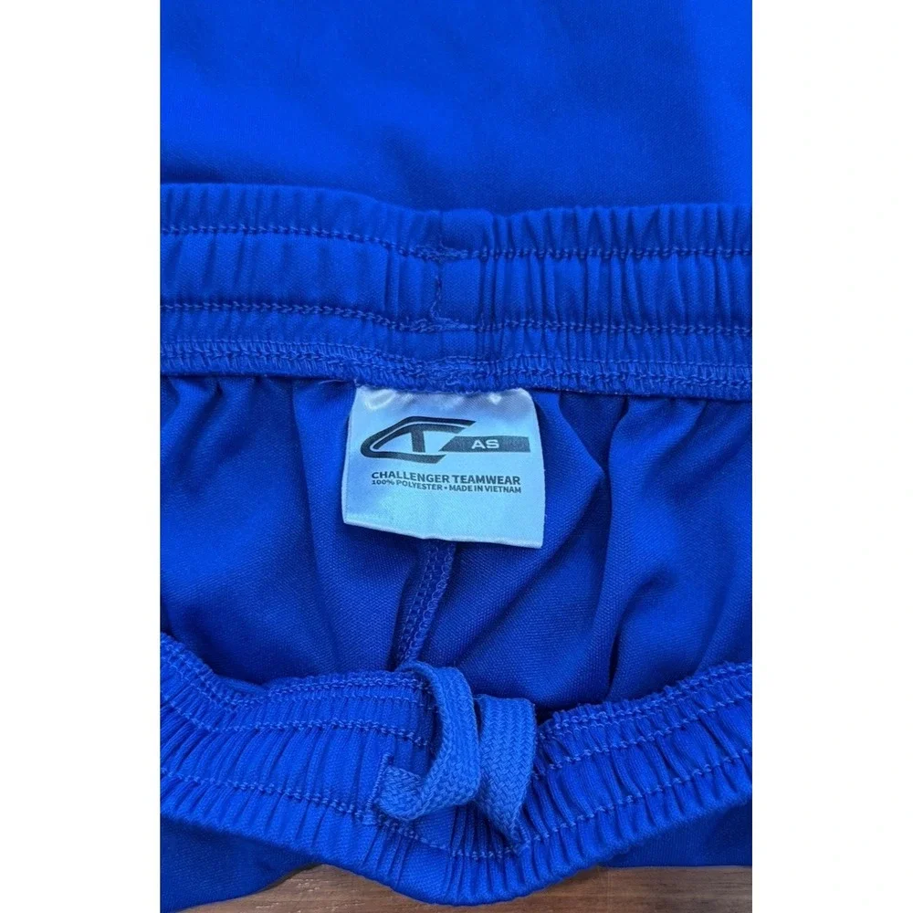 Challenger Teamwear Athletic Shorts Blue Running Pickleball Women's Small‎